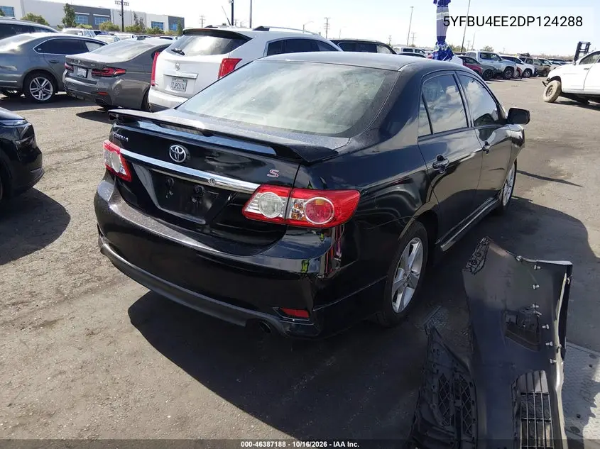 2013 TOYOTA COROLLA VIN 5YFBU4EE2DP124288 — фото 4