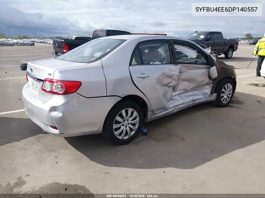 2013 TOYOTA COROLLA VIN 5YFBU4EE6DP140557 — фото 4