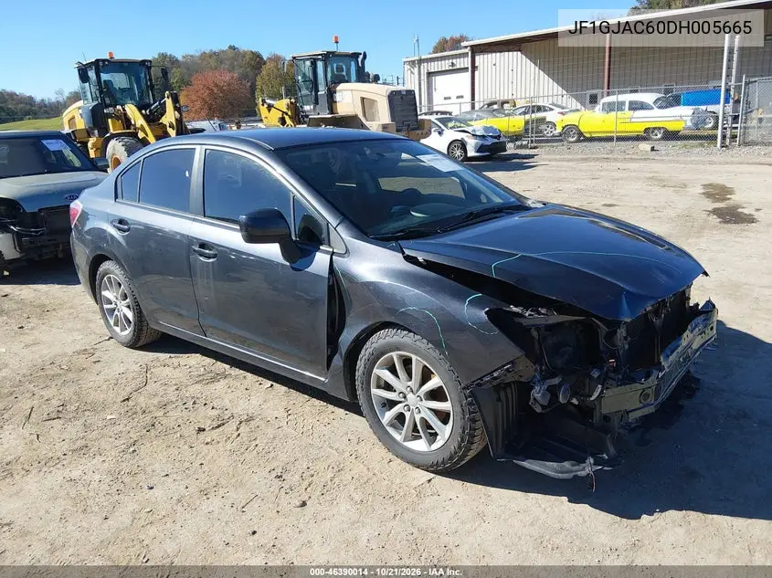 SUBARU IMPREZA 2013, VIN JF1GJAC60DH005665