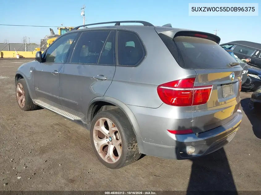 2013 BMW X5 VIN 5UXZW0C55D0B96375 — фото 3
