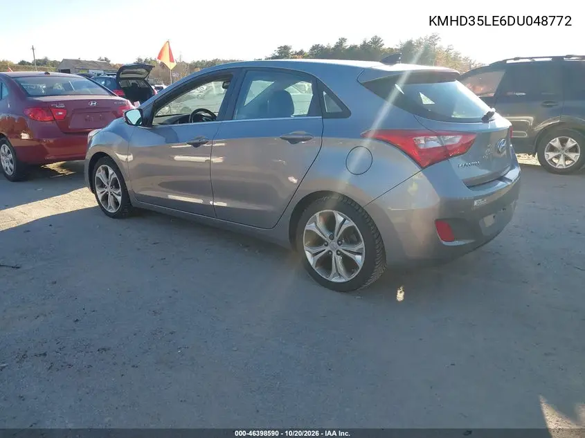 2013 HYUNDAI ELANTRA VIN KMHD35LE6DU048772 — фото 3