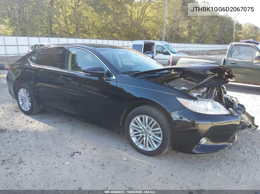 LEXUS ES 2013, VIN JTHBK1GG6D2067075
