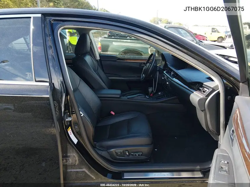 2013 LEXUS ES VIN JTHBK1GG6D2067075 — фото 5