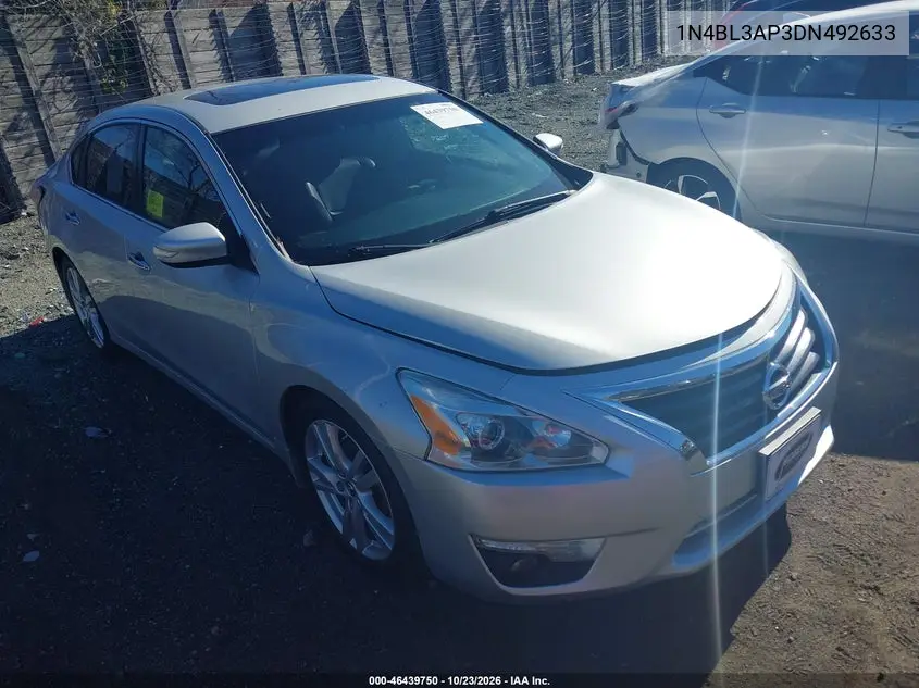 NISSAN ALTIMA 2013, VIN 1N4BL3AP3DN492633