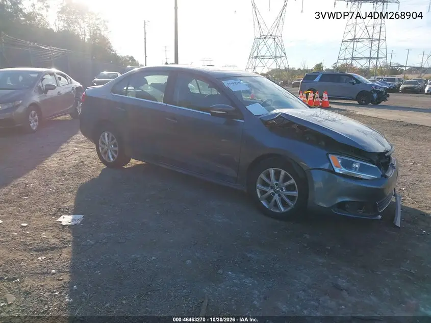 VOLKSWAGEN JETTA 2013, VIN 3VWDP7AJ4DM268904