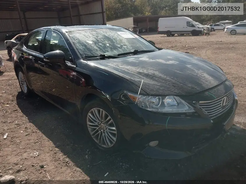 LEXUS ES 2013, VIN JTHBK1GG0D2017532