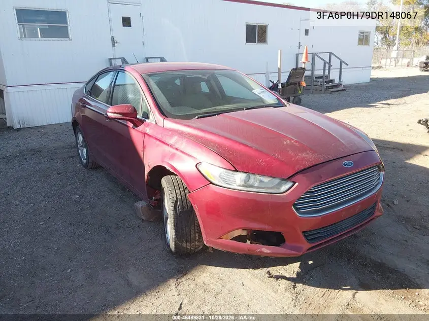 FORD FUSION 2013, VIN 3FA6P0H79DR148067