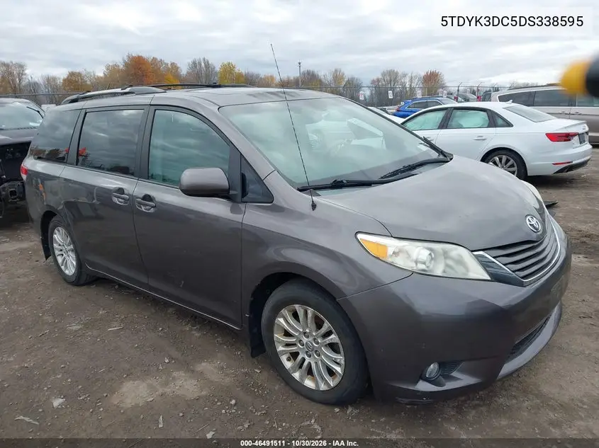 TOYOTA SIENNA 2013, VIN 5TDYK3DC5DS338595