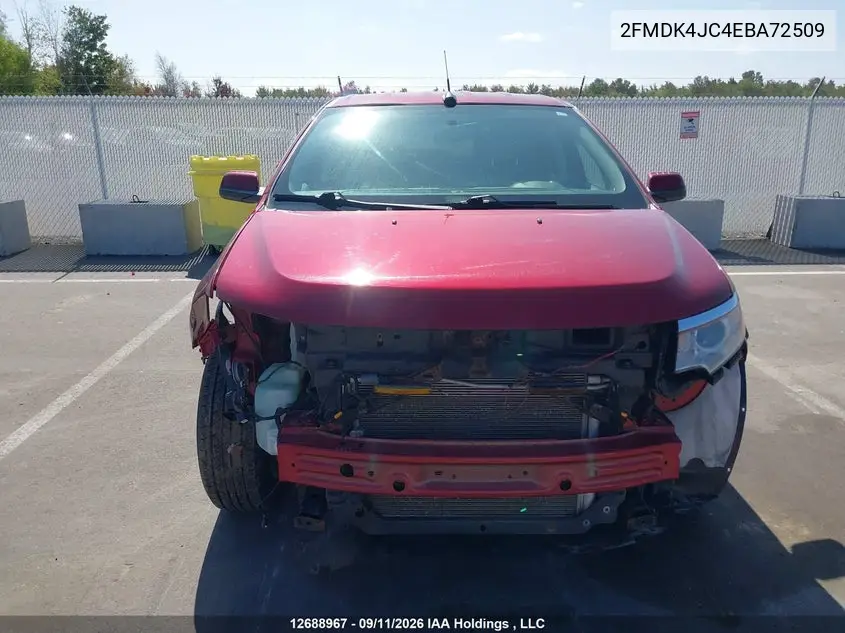 2014 FORD EDGE VIN 2FMDK4JC4EBA72509 — фото 13