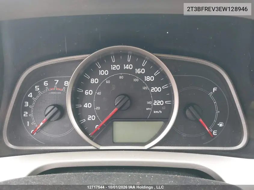 2014 TOYOTA RAV 4 VIN 2T3BFREV3EW128946 — фото 7