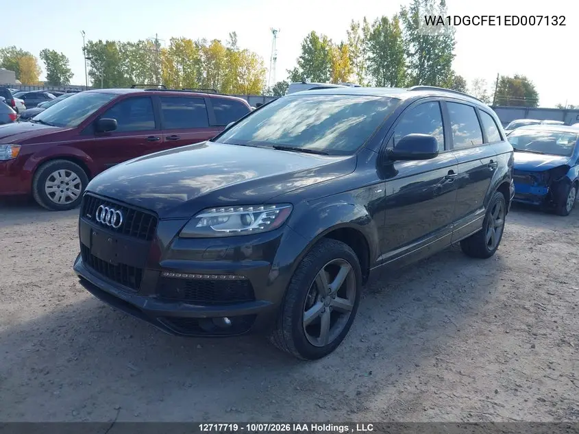 2014 AUDI Q7 VIN WA1DGCFE1ED007132 — фото 2