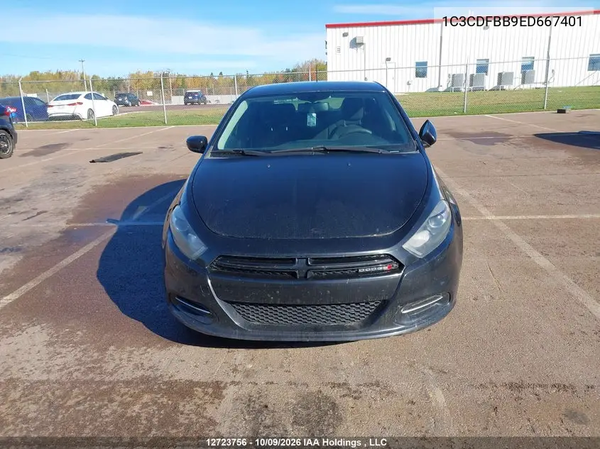2014 DODGE DART VIN 1C3CDFBB9ED667401 — фото 12