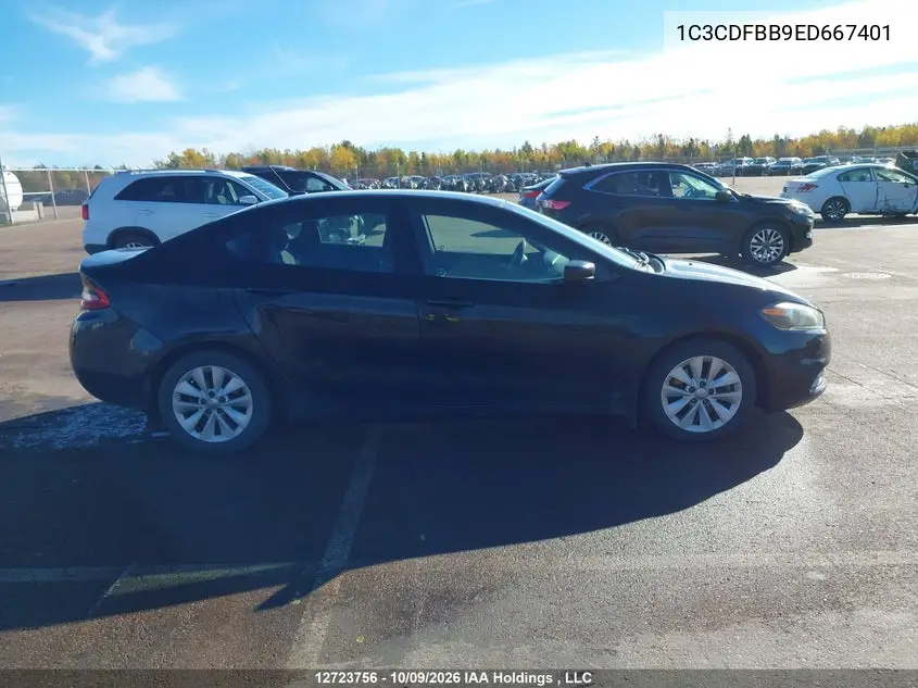 2014 DODGE DART VIN 1C3CDFBB9ED667401 — фото 13