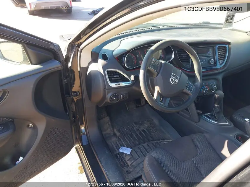 2014 DODGE DART VIN 1C3CDFBB9ED667401 — фото 20