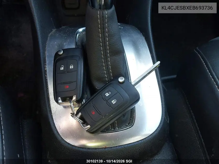 2014 BUICK ENCORE VIN KL4CJESBXEB693736 — фото 11