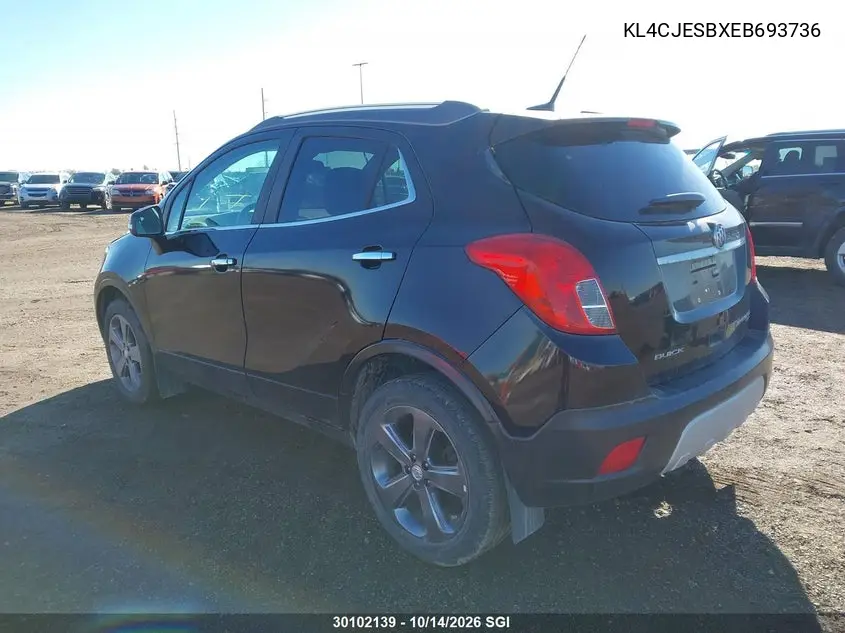 2014 BUICK ENCORE VIN KL4CJESBXEB693736 — фото 3