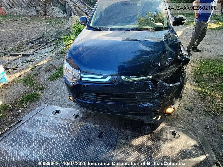 2014 MITSUBISHI OUTLANDER VIN JA4JZ4AX9EZ602180 — фото 15