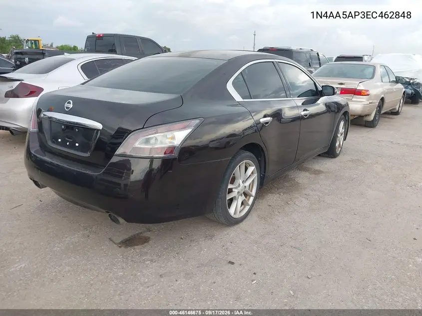 2014 NISSAN MAXIMA VIN 1N4AA5AP3EC462848 — фото 4