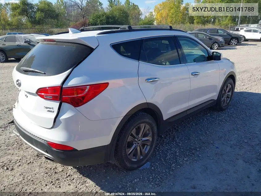 2014 HYUNDAI SANTA FE VIN 5XYZUDLB1EG141788 — фото 4