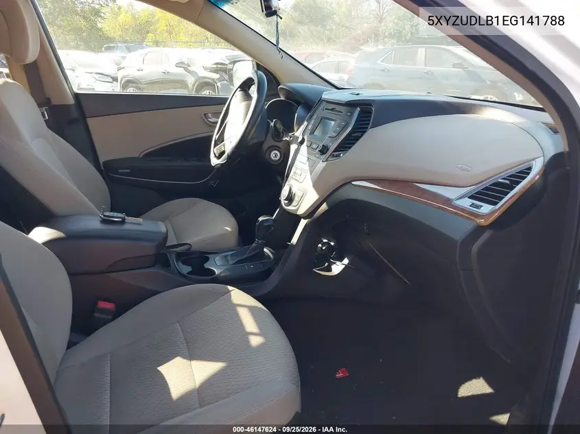 2014 HYUNDAI SANTA FE VIN 5XYZUDLB1EG141788 — фото 5