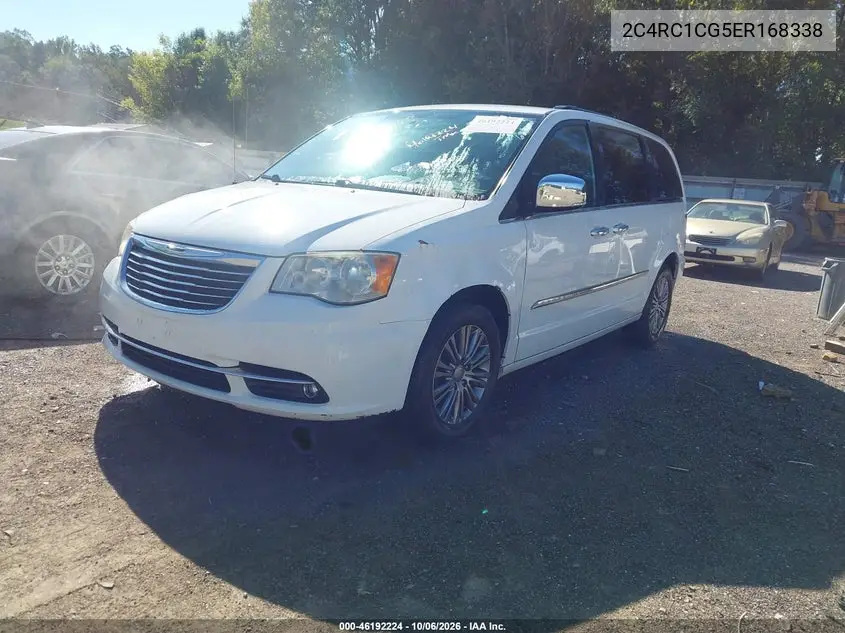 2014 CHRYSLER TOWN & COUNTRY VIN 2C4RC1CG5ER168338 — фото 2