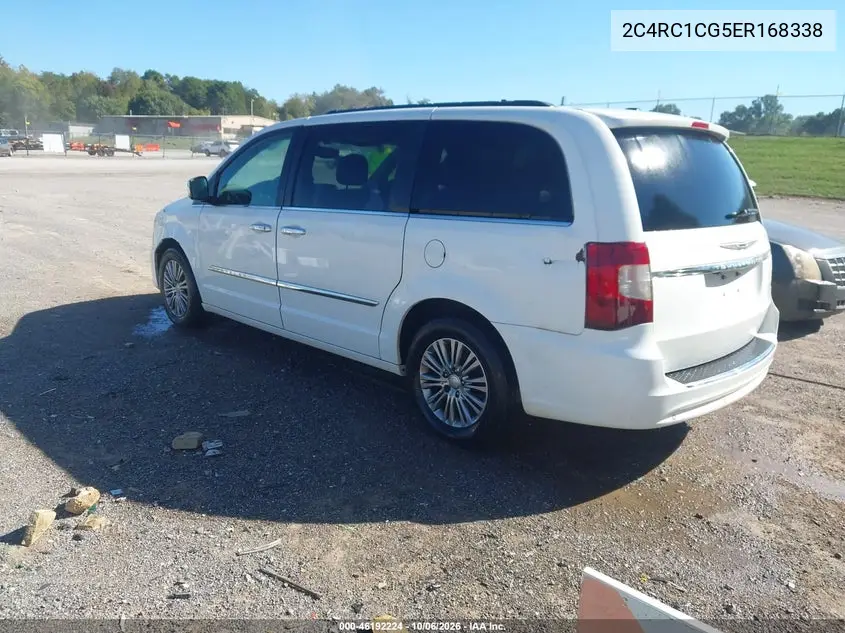 2014 CHRYSLER TOWN & COUNTRY VIN 2C4RC1CG5ER168338 — фото 3