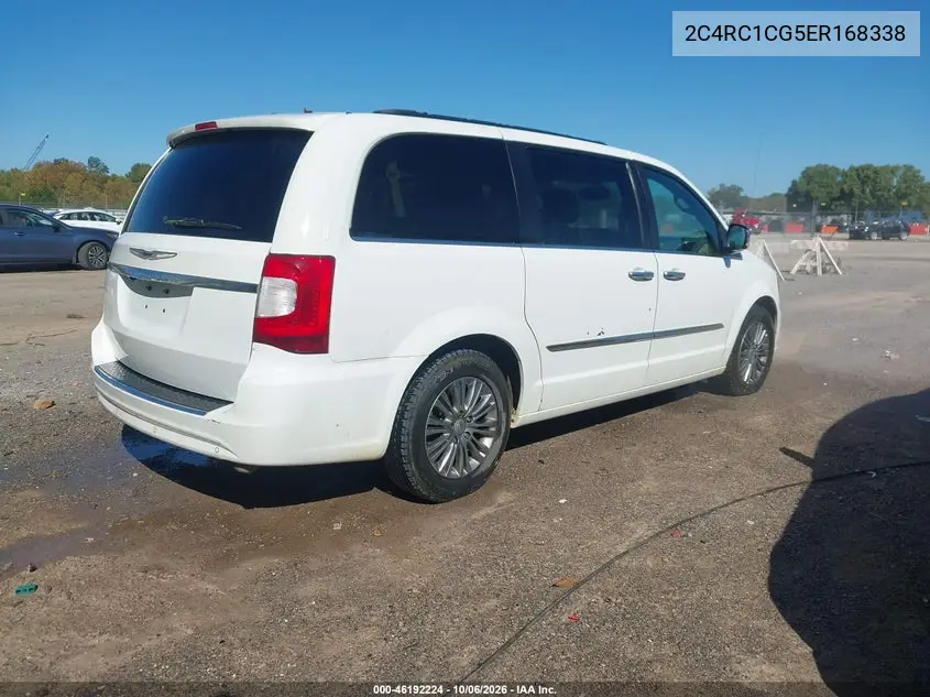 2014 CHRYSLER TOWN & COUNTRY VIN 2C4RC1CG5ER168338 — фото 4