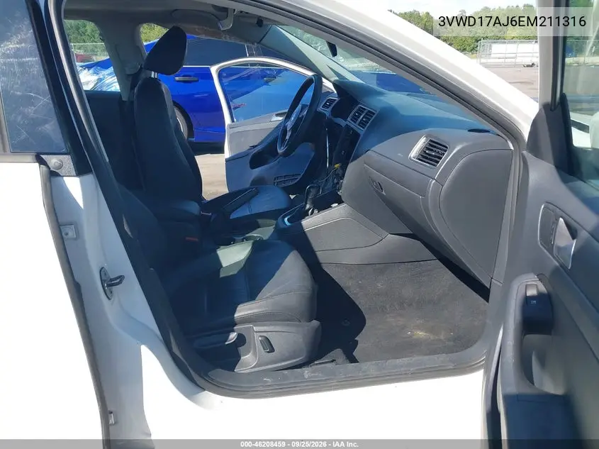 2014 VOLKSWAGEN JETTA VIN 3VWD17AJ6EM211316 — фото 5