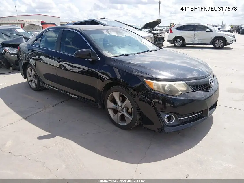 TOYOTA CAMRY 2014, VIN 4T1BF1FK9EU317678