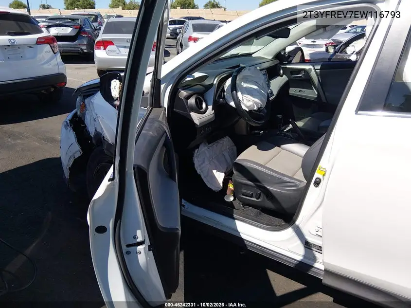 2014 TOYOTA RAV 4 VIN 2T3YFREV7EW116793 — фото 5