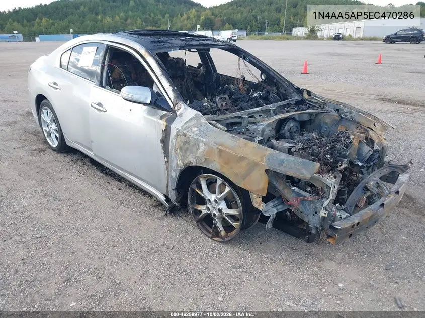 NISSAN MAXIMA 2014, VIN 1N4AA5AP5EC470286