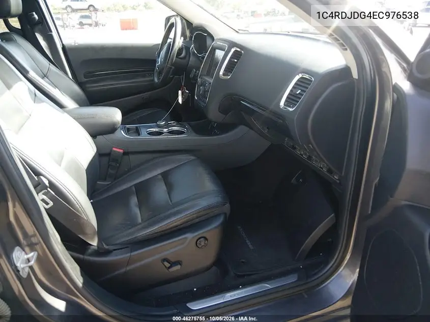 2014 DODGE DURANGO VIN 1C4RDJDG4EC976538 — фото 5