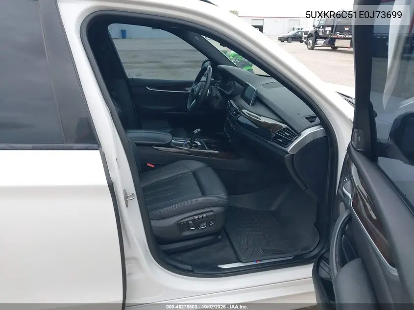 2014 BMW X5 VIN 5UXKR6C51E0J73699 — фото 5
