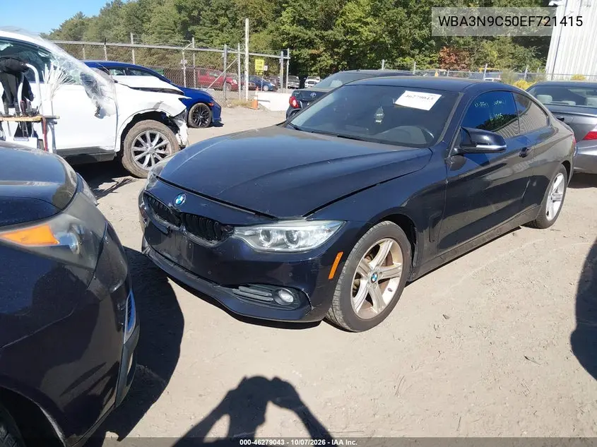 2014 BMW 4ER VIN WBA3N9C50EF721415 — фото 2