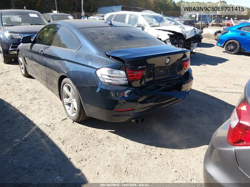 2014 BMW 4ER VIN WBA3N9C50EF721415 — фото 3