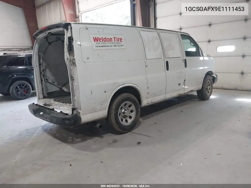 2014 CHEVROLET EXPRESS VIN 1GCSGAFX9E1111453 — фото 4