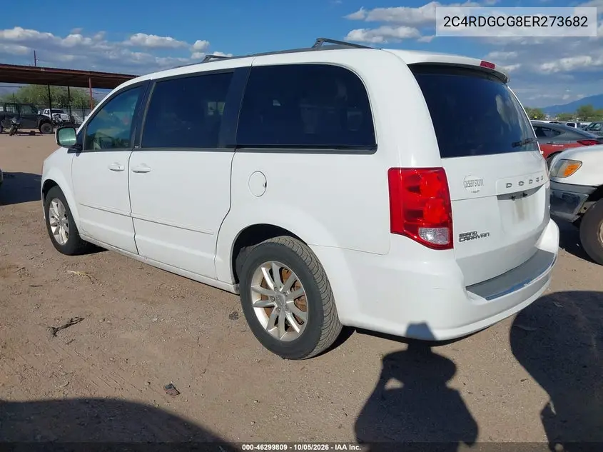 2014 DODGE CARAVAN VIN 2C4RDGCG8ER273682 — фото 3