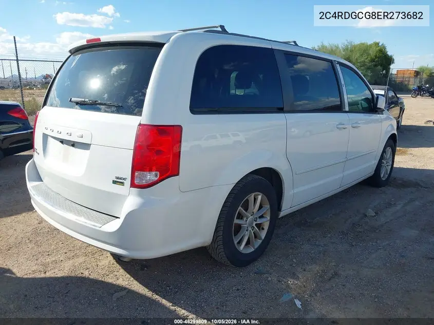 2014 DODGE CARAVAN VIN 2C4RDGCG8ER273682 — фото 4