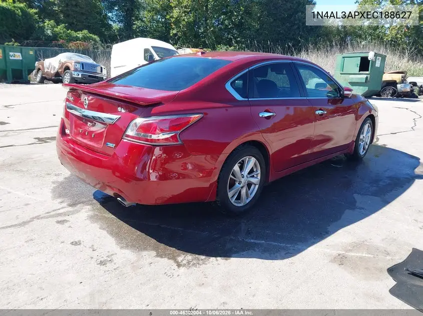 2014 NISSAN ALTIMA VIN 1N4AL3APXEC188627 — фото 4