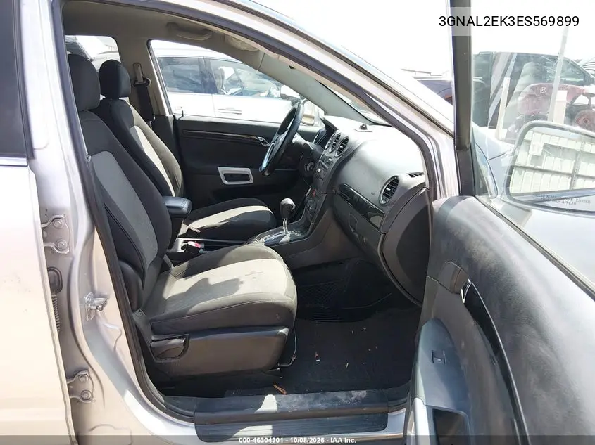 2014 CHEVROLET CAPTIVA SPORT VIN 3GNAL2EK3ES569899 — фото 5