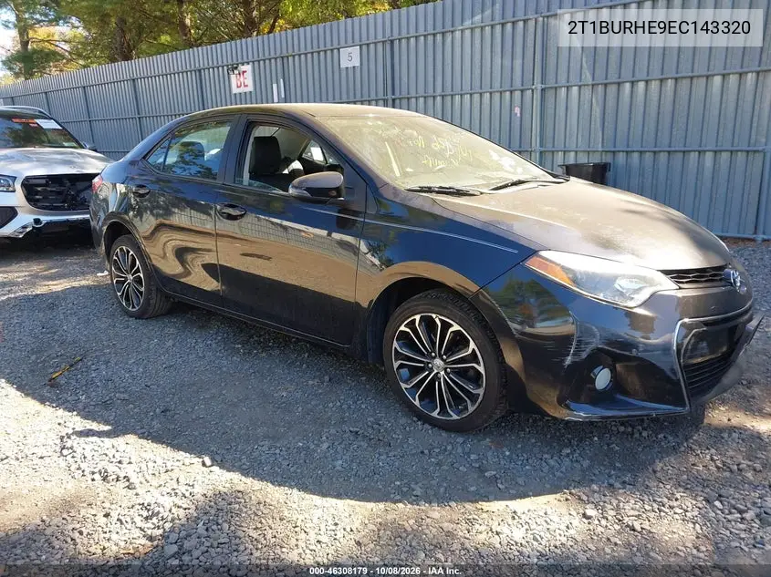 TOYOTA COROLLA 2014, VIN 2T1BURHE9EC143320