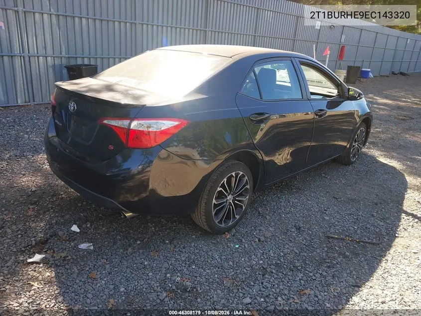 2014 TOYOTA COROLLA VIN 2T1BURHE9EC143320 — фото 4