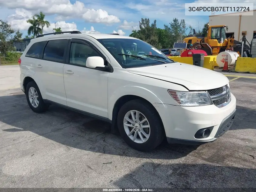 DODGE JOURNEY 2014, VIN 3C4PDCBG7ET112724