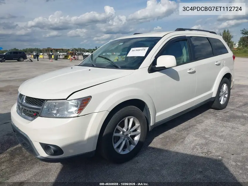 2014 DODGE JOURNEY VIN 3C4PDCBG7ET112724 — фото 2