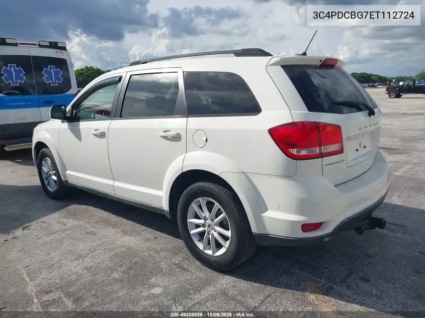 2014 DODGE JOURNEY VIN 3C4PDCBG7ET112724 — фото 3