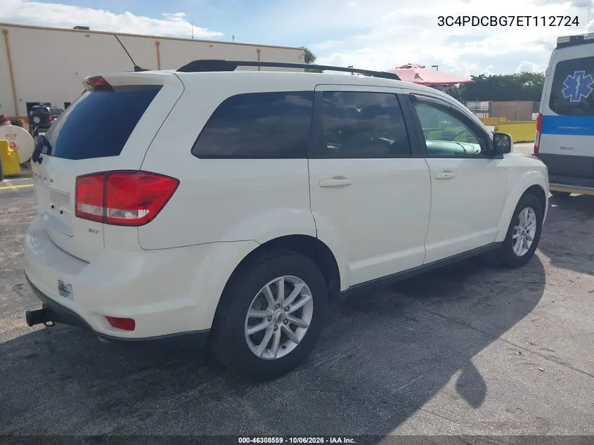 2014 DODGE JOURNEY VIN 3C4PDCBG7ET112724 — фото 4