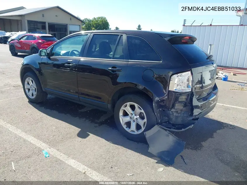 2014 FORD EDGE VIN 2FMDK4JC4EBB51033 — фото 3