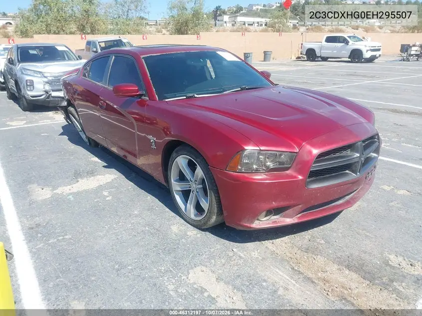 DODGE CHARGER 2014, VIN 2C3CDXHG0EH295507