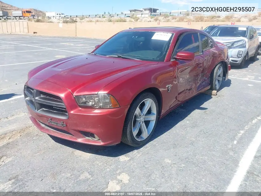 2014 DODGE CHARGER VIN 2C3CDXHG0EH295507 — фото 2