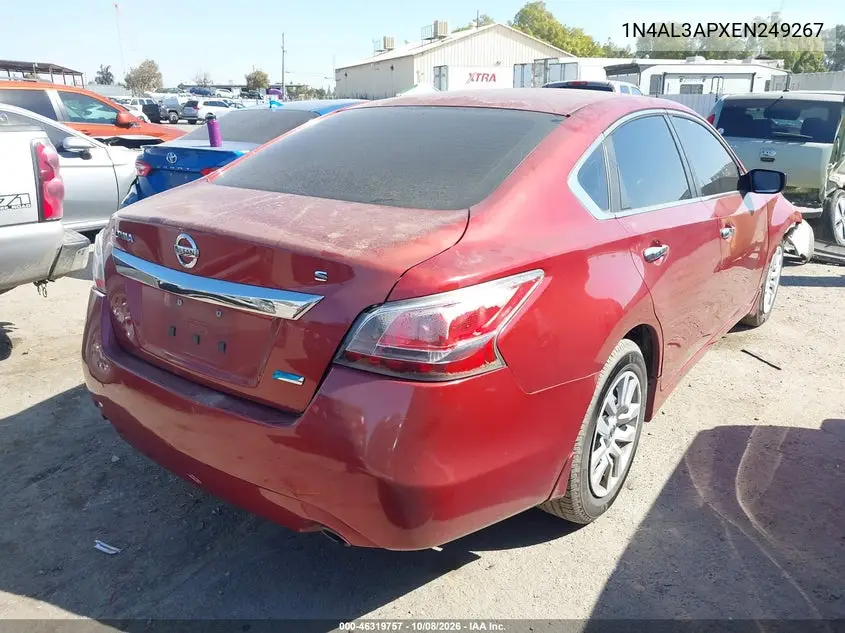 2014 NISSAN ALTIMA VIN 1N4AL3APXEN249267 — фото 4